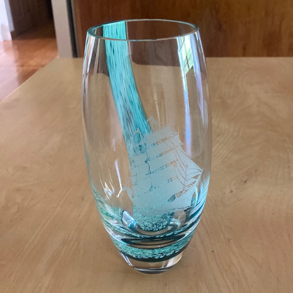 Vintage, Caithness of Scotland Glass Vase